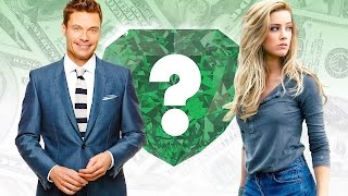 WHO’S RICHER? - Ryan Seacrest or Amber Heard? - Net Worth Revealed!