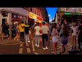 London Walking Tour | Central London Nightlife Part 2 - SOHO | London reopen 2021 | 4K