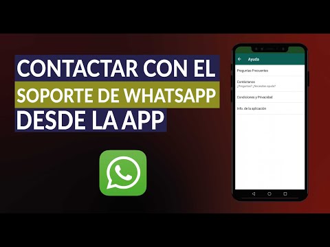 Cómo Contactar con el Soporte o Servicio al Cliente de WhatsApp por Correo Desde la App