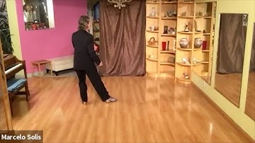 Argentine Tango class: forward and backward move, and change of direction