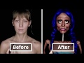 The wooden puppet doll makeup illusion by mirjana kika milosevic