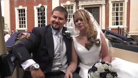 Susan and Chris at St Lukes Church and Swinfen Hall