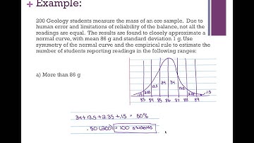 Empirical Rule Problems
