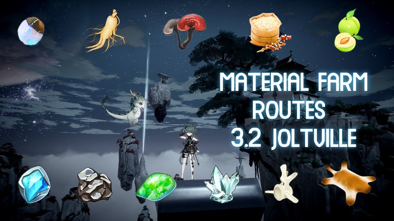 Material Farm Routes 3.2 Joltville【Tower of Fantasy】