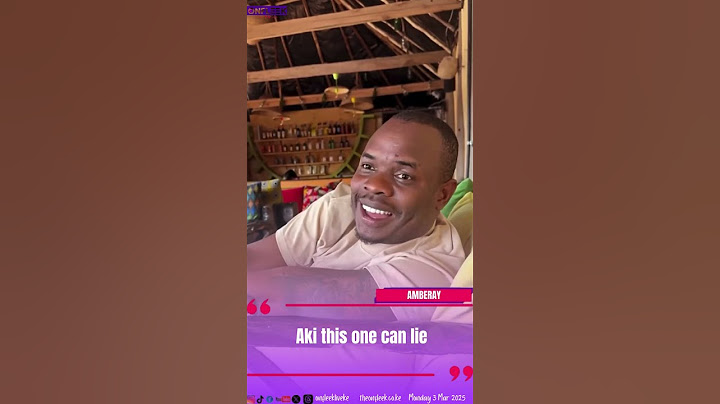 Kennedy Rapudo with a confession about why he does not spend time with his wife Amber Ray