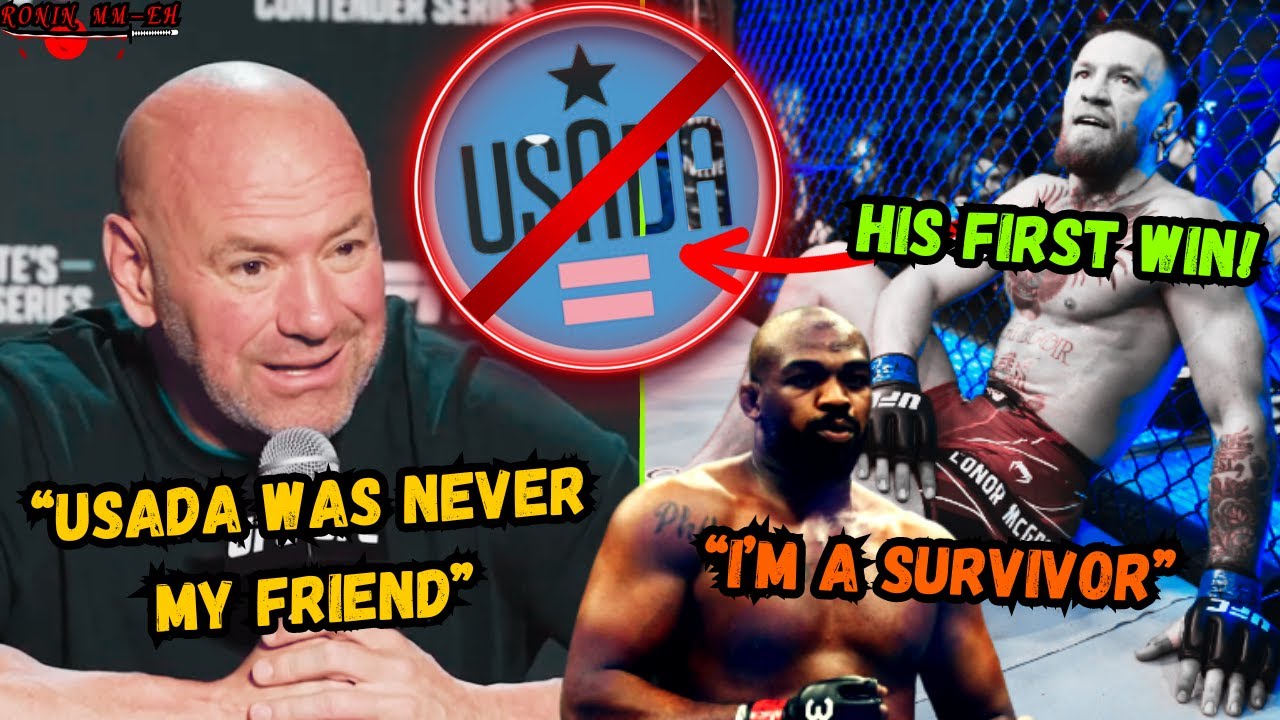 UFC AXES USADA and USADA CEO THROWS UFC under THE BUS. Jon Jones SHUT ...