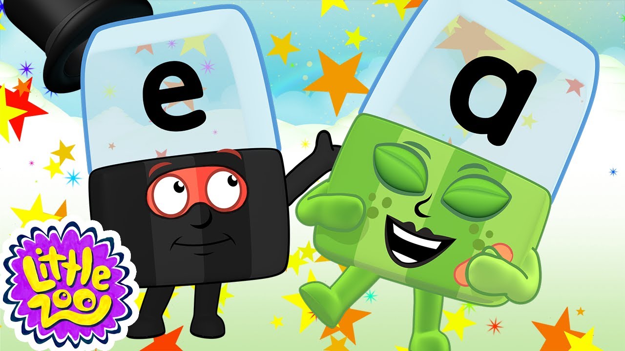 Let's Learn Vowels! | How to Read for Kids Compilation | 