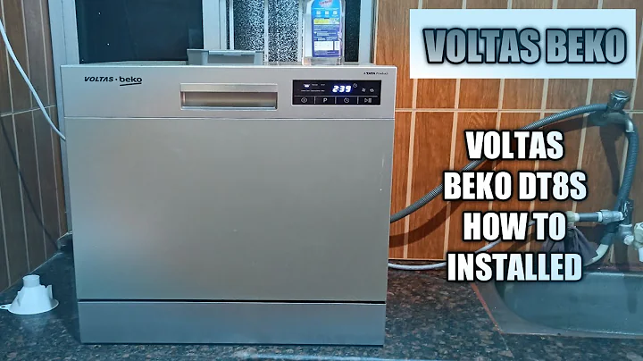 VOLTAS BEKO DT8S DISHWASHER HOW TO INSTALLED