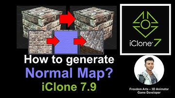 How to generate normal map - iClone 7.9 Tutorial