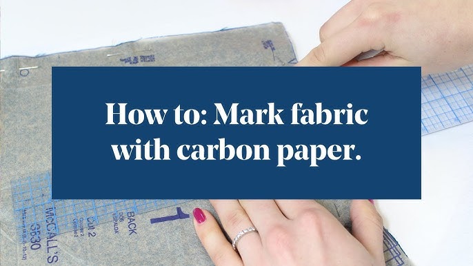 Carbon Tracing Paper For Sewing 