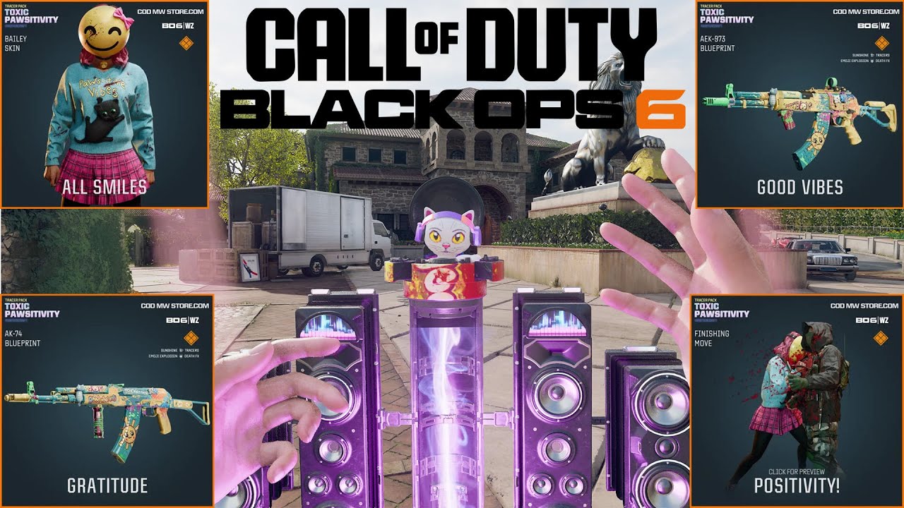 *NEW Black Ops 6 Bundle* Tracer Pack: TOXIC PAWSITIVITY Mastercraft Bundle #cod #blackops
