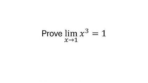The Limit That Should Be OBVIOUS… But 99% Of Students Get It WRONG (ε-δ Proof of lim x→1 x³ = 1)