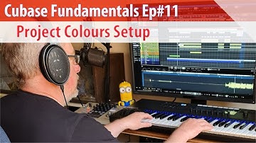 Cubase Fundamentals Ep#11 - Project Colours Setup