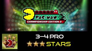 Pac-Man Championship Edition 2 - Level 3-4 Pro(3 Stars)