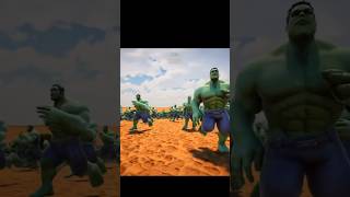 1k HULK 👊 VS 1M ZOMBIES 🤢 who will win 😱#viral #ytshorts #trendingshorts #shortsfeed #marvel #yt