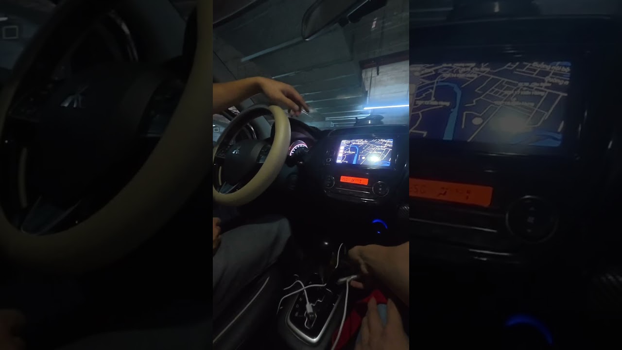 Attrage 2021 bản số tự động xem youtube trên màn zin ngon nha các bác #attrage #mitsubishi 