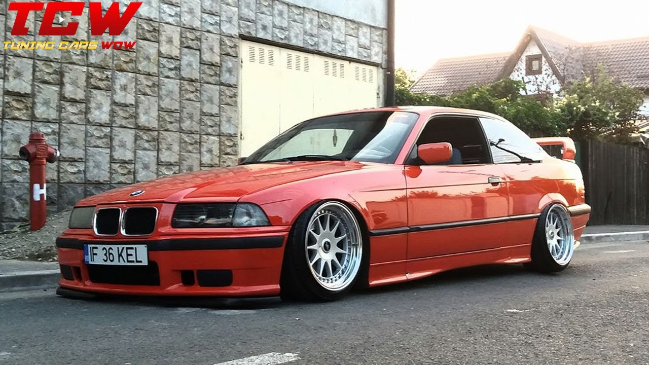 Red Bmw E36 Coupe Static M3 Look Restoration By Florin Youtube