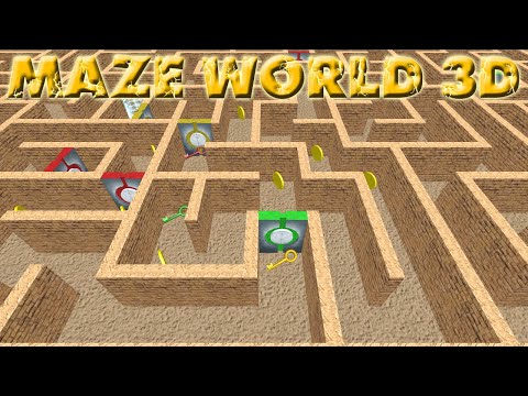 Labyrinth-Welt 3D