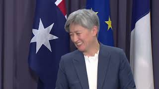 Media Conference - Australian Minister for Foreign Affairs and French Minister for Foreign Affairs