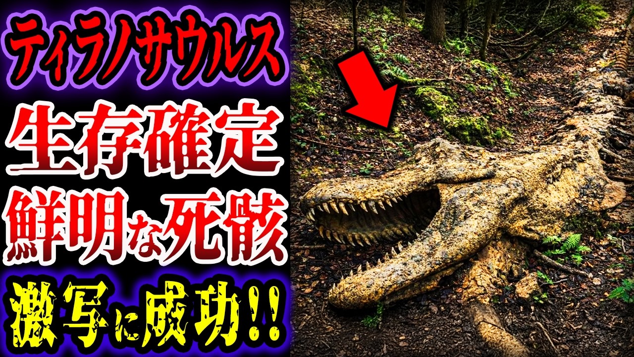 【ゆっくり解説】ティラノサウルス生存確定…!! 軍が遭遇し捕獲成功…カメラが捉えた怪物の死骸がヤバすぎる…!!! 【古代生物】