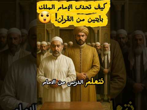 الإمام تحدى الملك بآيتين لن تصدق ما حدث