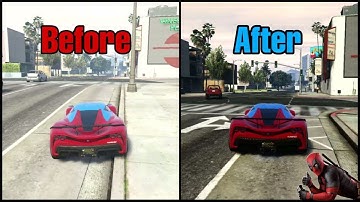 Make your GTA V graphic looks better without mods (VERY EASY!)