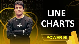 5.1 how to create line chart in power bi | power bi tutorials for beginners | by pavan lalwani