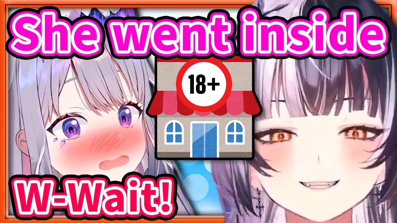 Shiori EXPOSED Biboo For Going to a 18+ Doujinshi Store 【HololiveEN】