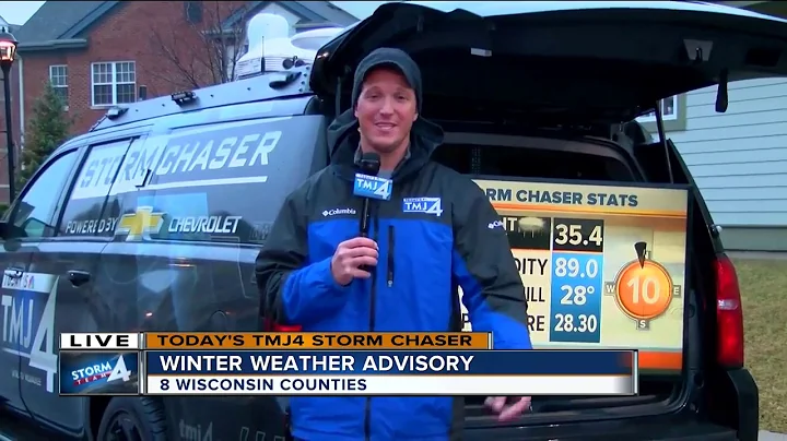 TODAY'S TMJ4 Storm Chaser visits John Malan at home