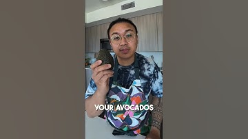 Hoe bewaar je avocado