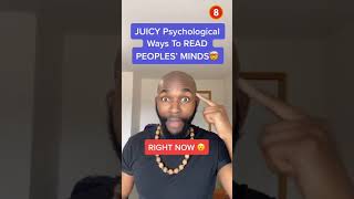 How To READ SOMEONE'S MIND