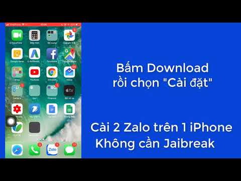 Cách cài 2 app Zalo trên cùng một máy iPhone