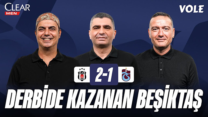 Beşiktaş - Trabzonspor Maç Sonu | Ali Ece, Ilgaz Çınar, Emek Ege | 3. DEVRE
