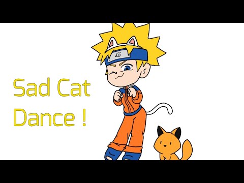 Naruto sad cat dance !