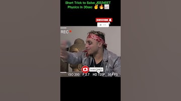 "NEET & JEE 2025 | Mechanics & Kinematics Short Tricks for Solving Numerical Problems Fast!" #shorts