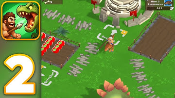 Dino King - Jurassic Hunt - Walkthrough Gameplay Part 2 (iOS, Android)