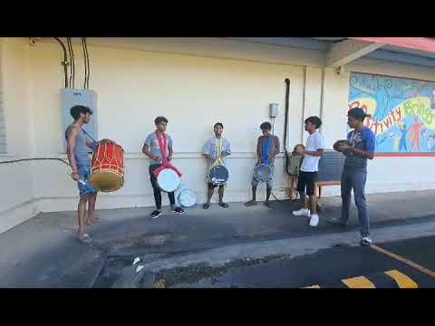 Tassa practice with friends:)