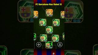 🔵🔴🔥 FC Barcelona Max Rated Legend XI | Messi, Cruyff, Ronaldinho in eFootball ⚽