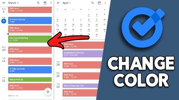 How to Change Color of Google Tasks