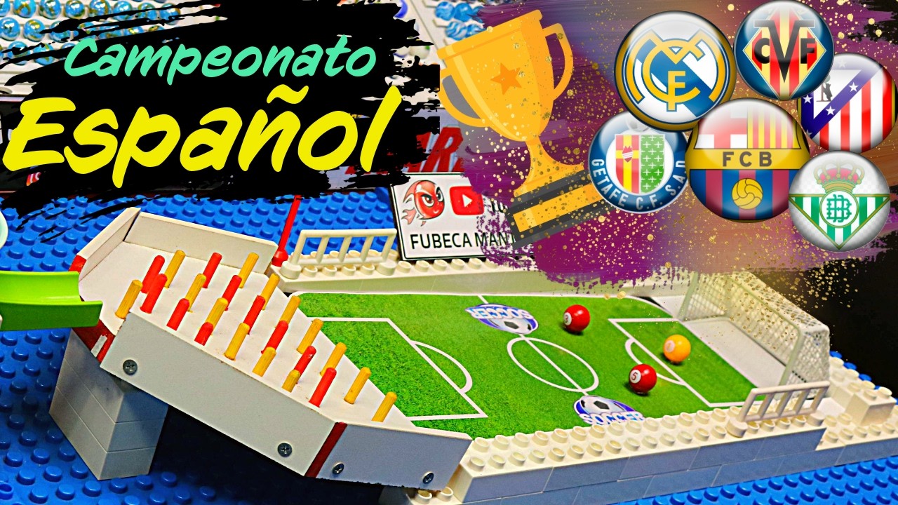 Campeonato Español de Carrera de Canicas ⚽ | ¡16 Clubes de la Liga en el Campo!