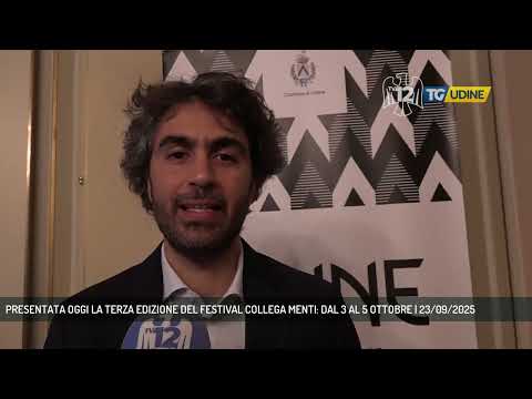 PRESENTATA OGGI LA TERZA EDIZIONE DEL FESTIVAL COLLEGA MENTI: DAL 3 AL 5 OTTOBRE | 23/09/2025