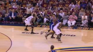Tristan Tompson Defense On Stephen Curry June 10, 2016 Finals G4