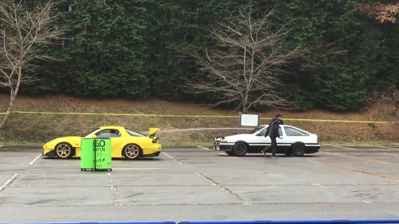 榛名 イニシャルDバトルシーン再現 イベント4 ドリフト 渋川グリーン牧場