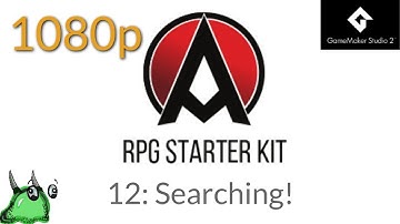 GameMaker Studio 2: RPG Starter Kit #12 Searching!