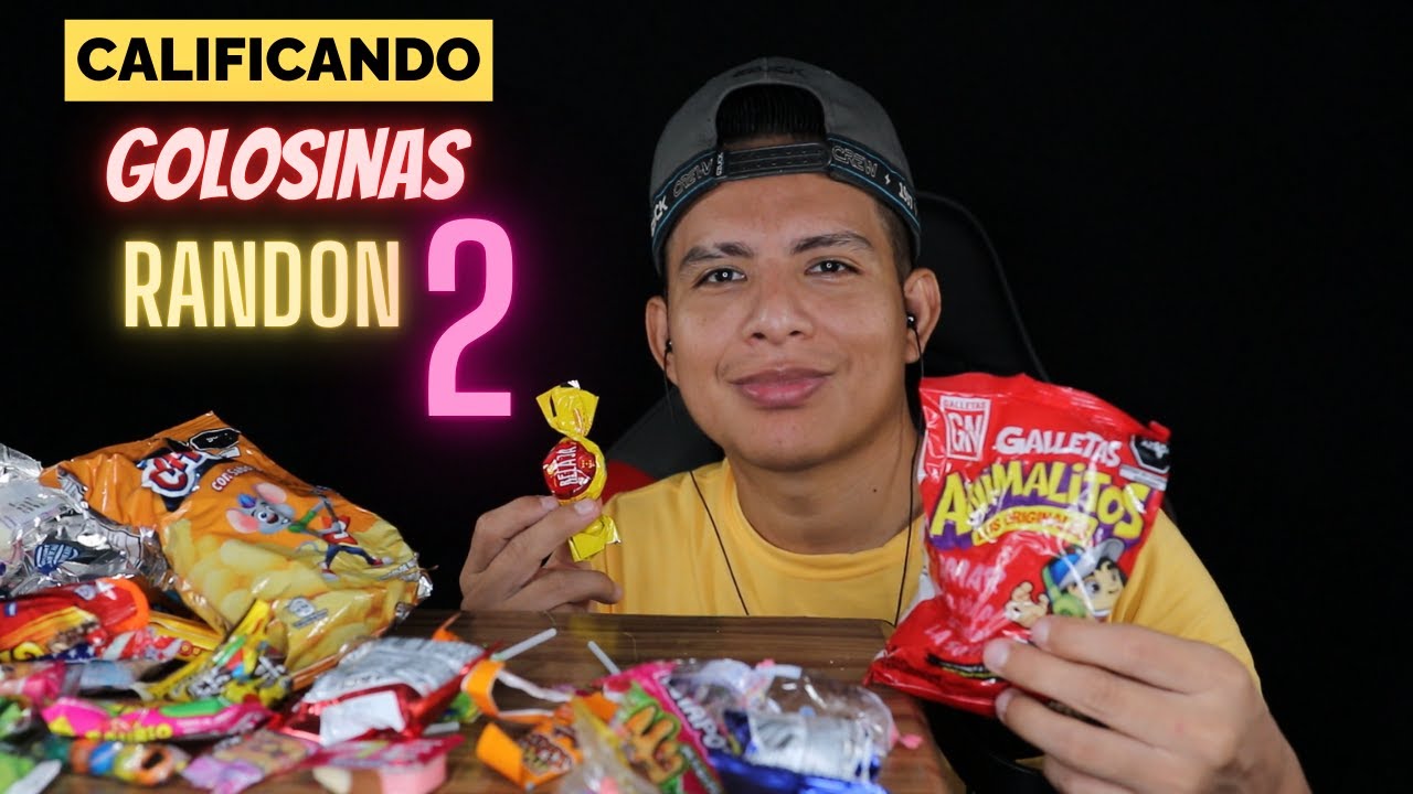 ASMR CALIFICANDO GOLOSINAS RANDOM 2