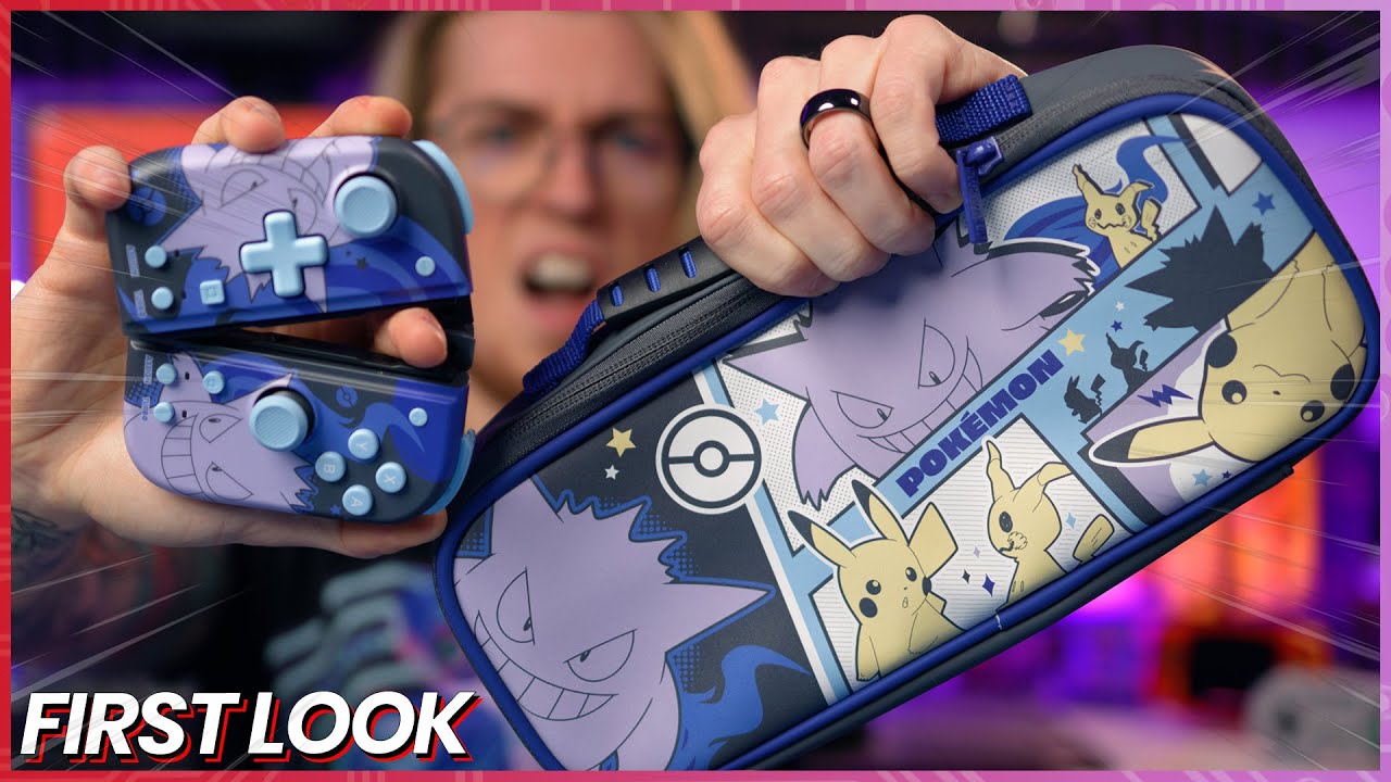 Gengar Switch Case?! HORI Cargo Pouch - YouTube