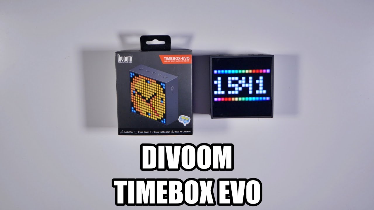 Divoom EvoBox Light - Quando una cassa Speaker si trasforma e diventa SUPER! - YouTube