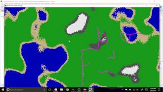 Procedurally Generated Roads In Infinite World