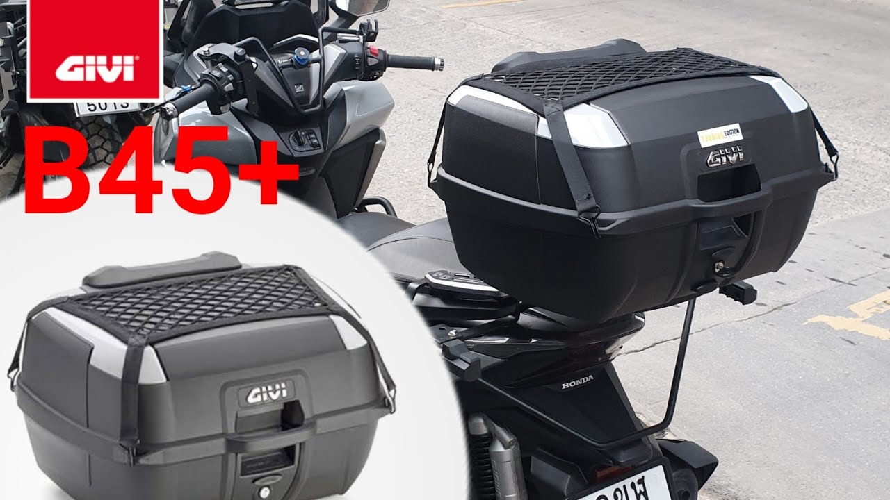 review-givi-top-box-b45-new-arrival-2024-youtube