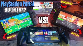 PlayStation Portal VS | Switch 2 | ROG ALLY X | Steam Deck Oled | Profile